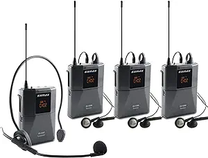 Ex-938 Uhf Wireless Voice Acoustic Transmission Whisper Audio Tour Guide... - $238.99