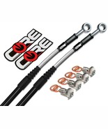 Yamaha YZ450F Brake Lines 2005-2007 Front Rear Clear Kit YZ 450F Stainle... - $223.13 CAD