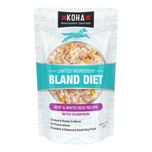 Koha Dog Bland Diet Beef Rice 12.5oz. (Case of 6) - £55.34 GBP