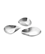 Indulgence by Georg Jensen Mirror Stainless Steel Condiment Bowls 3pc Se... - $226.71