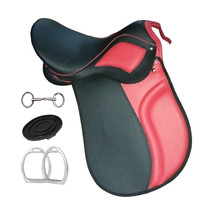 Synthetic English Jumping Horse Riding Saddle 17.5&quot; Inch - $175.00