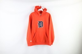 Vintage Majestic Womens Medium Old English D Detroit Tigers Baseball Hoodie - £39.52 GBP