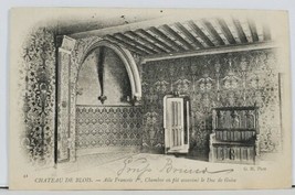 Chateau De Blois Chambre Interior View c1903 Postcard L13 - £6.69 GBP