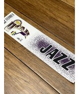 Vintage Utah Jazz Bumper Sticker Official NBA Basketball Trench  11” JD - $5.94