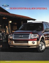 2007 Ford EXPEDITION brochure catalog 07 US EL XLT Eddie Bauer Limited - £6.37 GBP