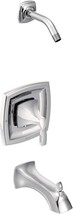 Voss Tub And Shower Faucet, Chrome, Moen T2693Nh Collection. - $177.94