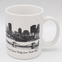 Pittsburgh Press Mug Susan Castriota Seventh Street Bridge North Shore 1987 - $47.60