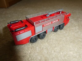 Vintage Preiser HO Scale 1:87 Flughaven Munchen Fire Engine Truck - $26.73