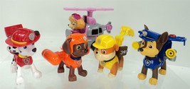 Paw Patrol Lot of 5 Figures - Transforming Action Pack &amp; More - £23.25 GBP