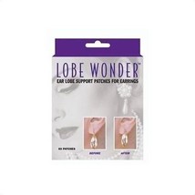 [LOBE WONDER] Lobe Wonder Ear Lobe Support Patches 1 Packs (60 cts) - £12.73 GBP
