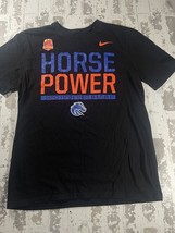 Boise State Broncos Shirt Mens L Large Black Nike Short Sleeve Fiesta Bowl - £11.85 GBP