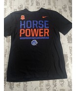 Boise State Broncos Shirt Mens L Large Black Nike Short Sleeve Fiesta Bowl - £11.68 GBP
