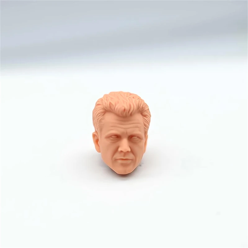 1/12 Scale Mel Gibson Head Sculpt Unpainted Fit 6&quot; ML SHF MAFEX Mezco Neca - £17.85 GBP+