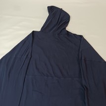 Discovery Cove Men's Blue Drawstring Hoodie Pullover Sweatshirt Chest 48 image 13