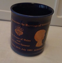 Prince Wales Lady Diana Spencer Commemorate Marriage Cup 1981 England Ich Dien - £7.94 GBP