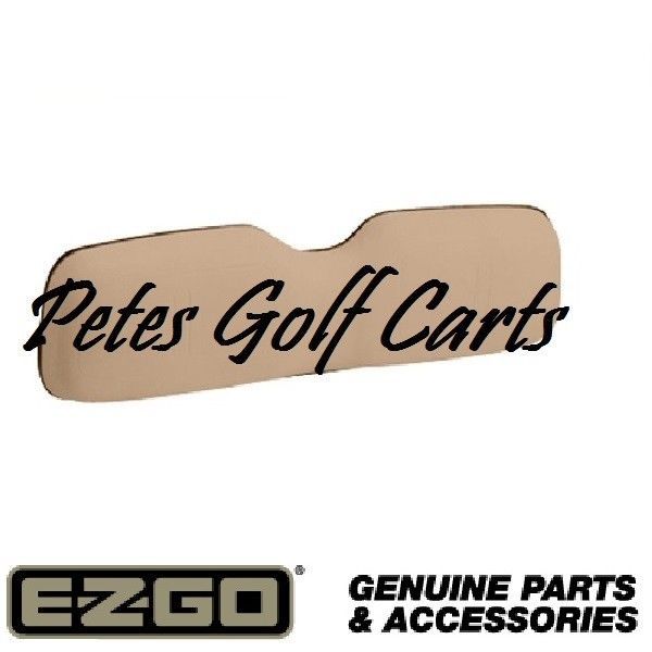 EZGO Golf Cart Seat Back Assembly TxT OEM Part Tan 1994 and Up New Free Shipping - $119.99