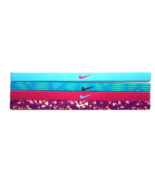 NEW Nike Girl`s Assorted All Sports Headbands 4 Pack Multi-Color #7 - $332.62 MXN