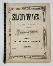 Silvery Waves Original Theme Sheet Music AP Wyman 1898 - $15.59