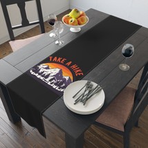 Stylish Table Runner in Cotton or Polyester - Vibrant Design and Hemmed ... - $36.05+