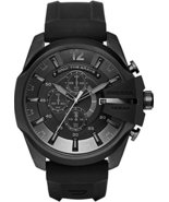 Diesel Men&#39;s DZ4328 Mega Chief Silver-Tone Stainless Steel Watch - $148.47+