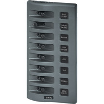 Blue Sea 4309 WeatherDeck 12V DC Waterproof Switch Panel - 8 Position [4... - $77.43