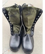 NEW GENUINE USGI 1984 US MILITARY ARMY JUNGLE BOOTS - SIZE 10R - $385.00