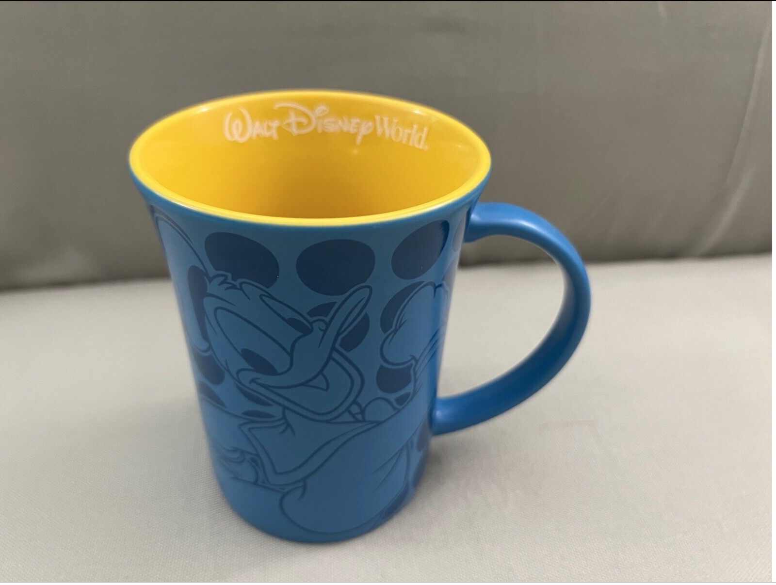 Walt Disney World Donald Duck Blue Ceramic Mug NEW - £15.90 GBP