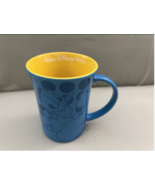 Walt Disney World Donald Duck Blue Ceramic Mug NEW - $366.37 MXN