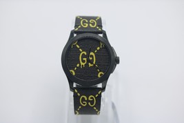 GUCCI Ghost G-Timeless Black and Yellow Dial Men&#39;s Watch YA1264019 - £276.01 GBP