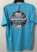 Mossy Oak Men’s T-Shirt Size Medium Fishing Sky Blue . New - $9.80