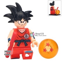 Single Sale Son Goku with The Power Pole Dragon Ball Z Minifigures Block Toys - £2.28 GBP
