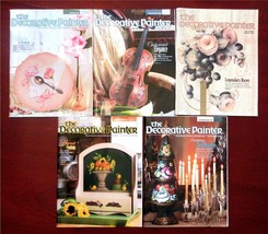 Lot Of 5 The Decorative Painter Magazines Country Elegance Holiday 1999 To 2005 - £7.90 GBP