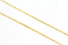 2.5mm Unisex Chain 18kt Yellow Gold 314851 - £502.79 GBP