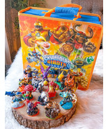 Skylanders Giants Figures Lot Carry Case Spyro Flameslinger Tree Rex Gil... - $636.60 MXN