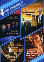 4 Film Favorites: Clint Eastwood (Space Cowboys, Honkytonk Man, Every Wh... - £16.29 GBP
