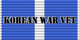 AES Wholesale Lot 6 Korean War Veteran Vet Ribbon Decal Bumper Sticker - £6.98 GBP