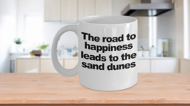 Dune Buggy Coffee Mug Happiness Funny Gift for Sand Racer Off Road Adventure - £14.57 GBP+