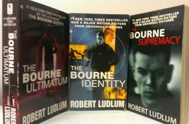 3 Volumes of Robert Ludlum&#39;s Bourne Trilogy: The Bourne Identity, The Bourne Ult - £18.84 GBP