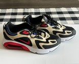 Nike Men&#39;s Air Max 200 AQ2568-700 Black Casual Shoes Sneakers Team Gold ... - $49.44