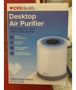 Desktop Air Purifier HEPA Style E11 Filter. Perfect For Small Rooms- White - $750.39 MXN