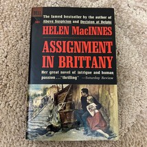 Assignment in Brittany Paperback Book by Helen MacInnes from Dell Book 1963 - £9.74 GBP