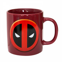 Deadpool Classic Logo Red Ceramic Mug Red - £15.62 GBP