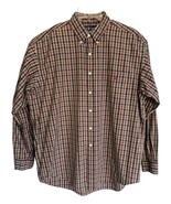 Ralph Lauren Men’s Size L Blake Button Down Blue Red Plaid Long Sleeve R... - £13.14 GBP