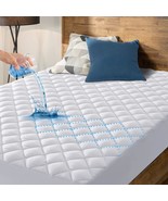 Hyleory Full Size Waterproof Mattress Pad Protector, Breathable Quilted,... - $49.79 CAD