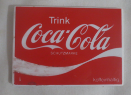Trink  Coca-Cola   Rectangular Wrap Around Pocket Mirror - £3.89 GBP