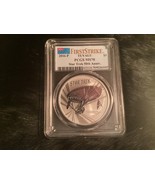 2016-P Tuvalu S$1 Star Trek 50th Anniversary PCGS MS70 1oz Silver - $1,691.01 MXN