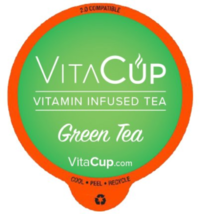 VitaCup Green Tea w/ Vitamins 16 to 96 Keurig K cup Pick Any Size FREE S... - £31.19 GBP+