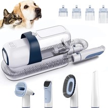 Pet Grooming Kit, Dog Grooming Clippers with 2.3L Vacuum 99% - £89.40 GBP