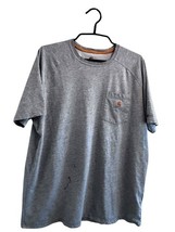 Carhartt Force Relaxed Midweight Short Sleeve Pocket T-Shirt Men XL Stains - $28.61 CAD