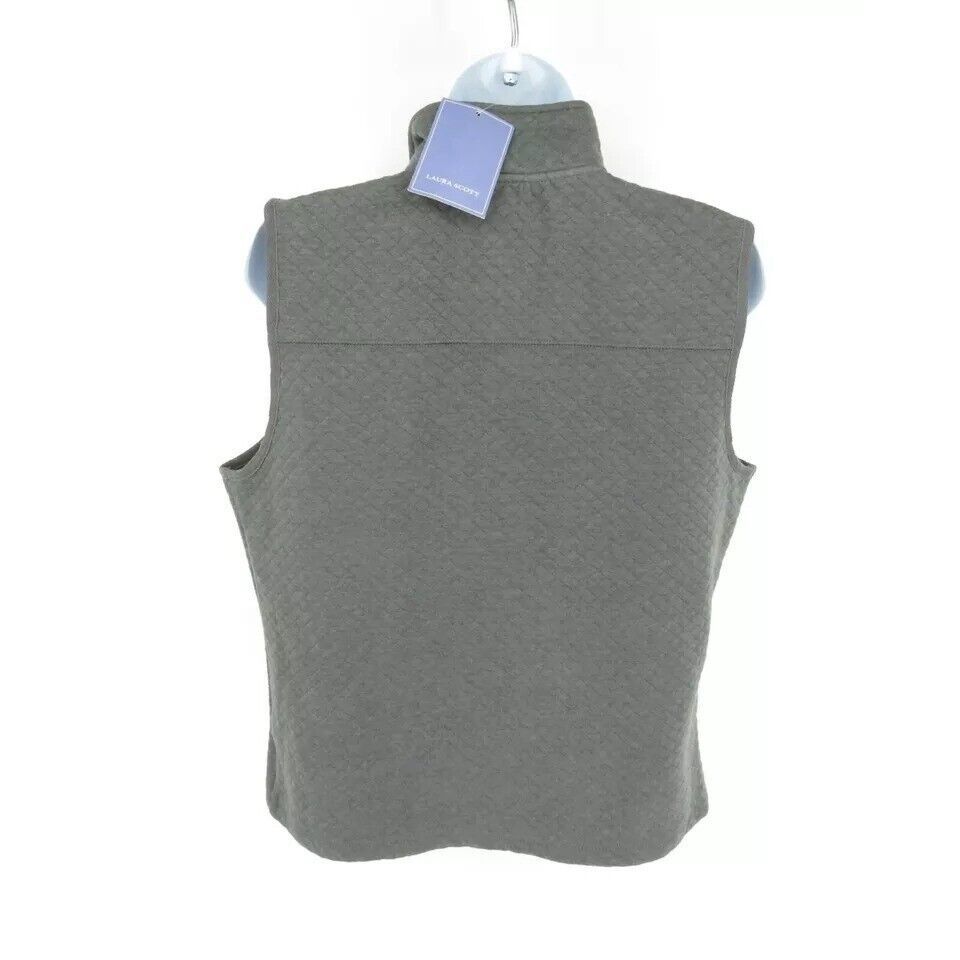 Laura scott quilted vest deals